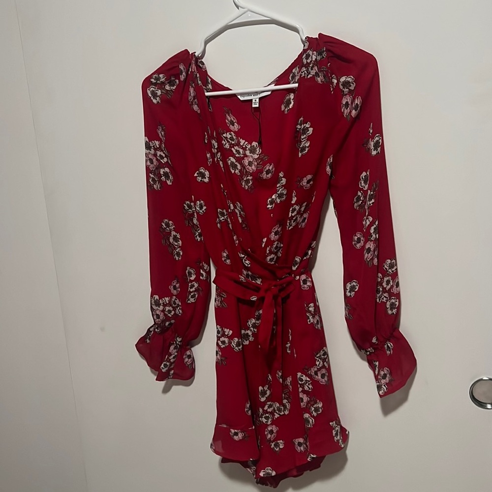 Long sleeve romper